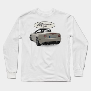 ALFA ROMEO 8C SPIDER White Back Long Sleeve T-Shirt